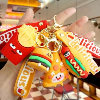 Llavero hamburguesa