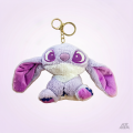 Llavero peluche stitch violeta