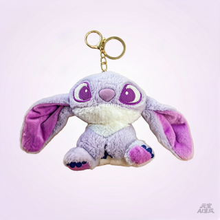 Llavero peluche stitch violeta