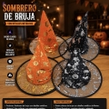 Sombrero de bruja halloween