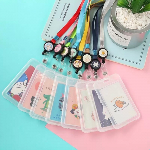 Pack X10(surtido color) Porta Sube Portatarjeta Colgante Credencial Yo-yo Extensible