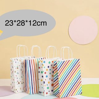 Pack 12u Bolsa de Regalo Color 23x28x12 CM