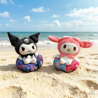 Llavero peluche kuromi y melodía