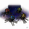pack x 16u squishy arana en el giogel