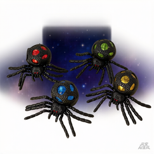 pack x 16u squishy arana en el giogel