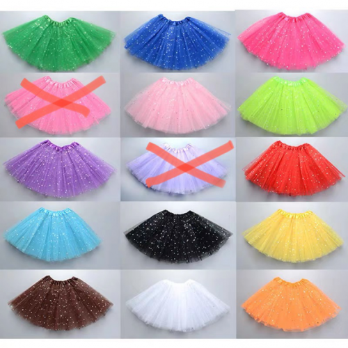 Tutu con brillo 30cm