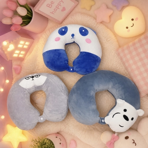 Almohada De Viaje Infantil panda oso