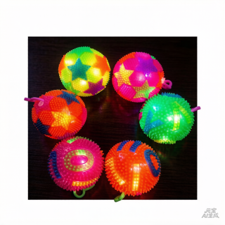 Pelota pinches chifle con luz