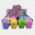 Caja x24u Squishy yoyo labubu antiestrés con luz