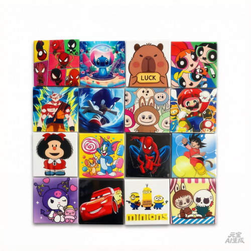 Kit diamante vario personajes 20x20cm