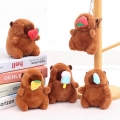 Llavero peluche capybara