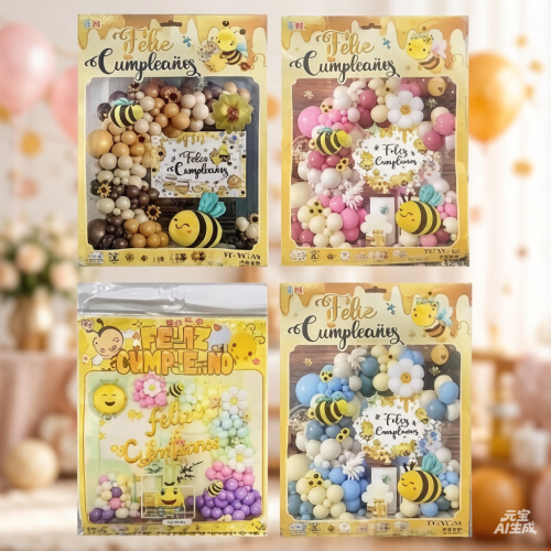 Set Combo De Globos Abejita Abeja