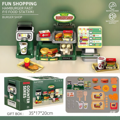 Set hamburgersa cajero