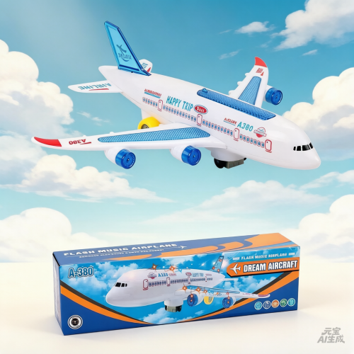 Avión luz con sonido
