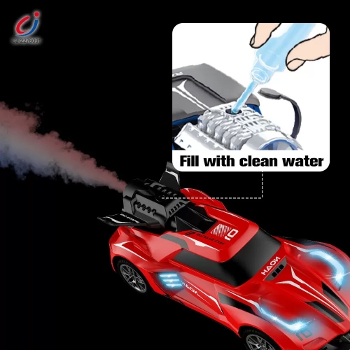 Auto control con humo