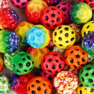 Pelota Saltarina Blandas Juguete Rebotina Multicolor