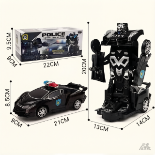auto policia transforman