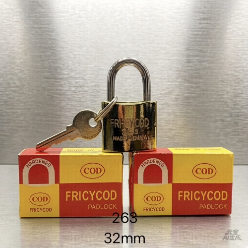 Candado Acero Bronceado COD 32mm