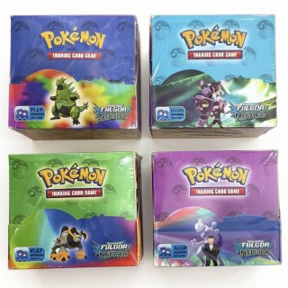 Carta de pokemon por caja 36 sobres