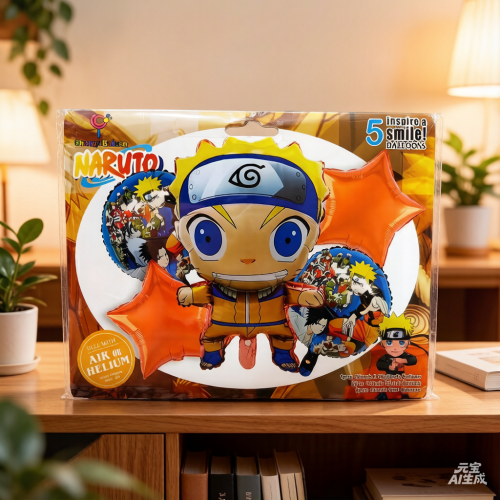 Set de globo 5pcs Naruto