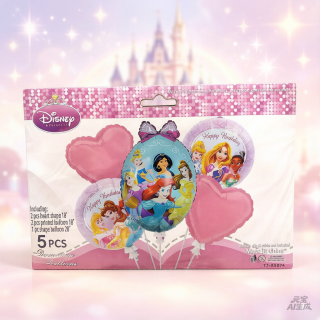 Set de globo 5pcs Preincesa