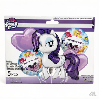 Set de globo 5pcs pony