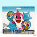 Set de globo 5pcs baby shark