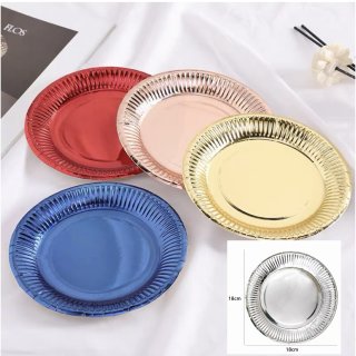 Plato medalizado 7 pulgada 10pcs