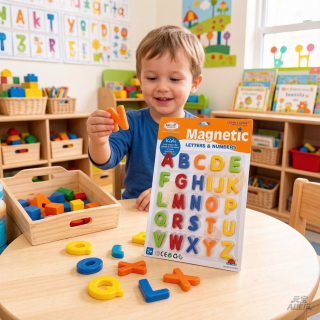 Letras Magnéticas para Niños – Abecedario Educativo