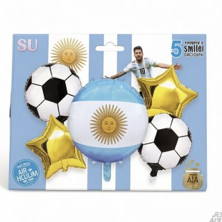 Set de globo afa Argentina 5pcs