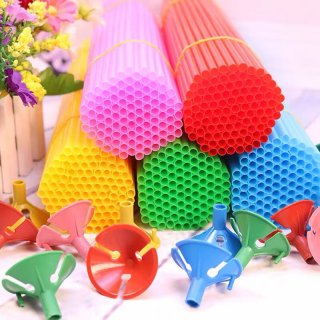 Pack 50u palitos para globo color