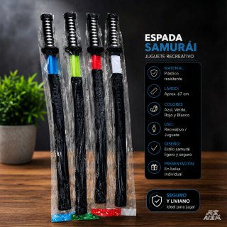 Espada Katana con luz y sonido