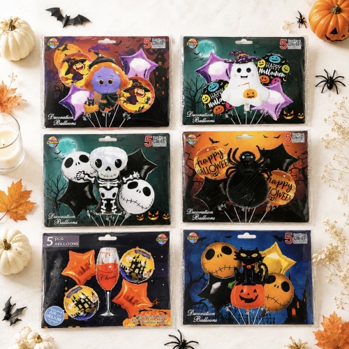 Set de globo Halloween 5pcs